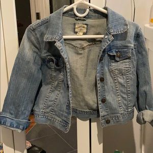Waist Length Denim Jacket